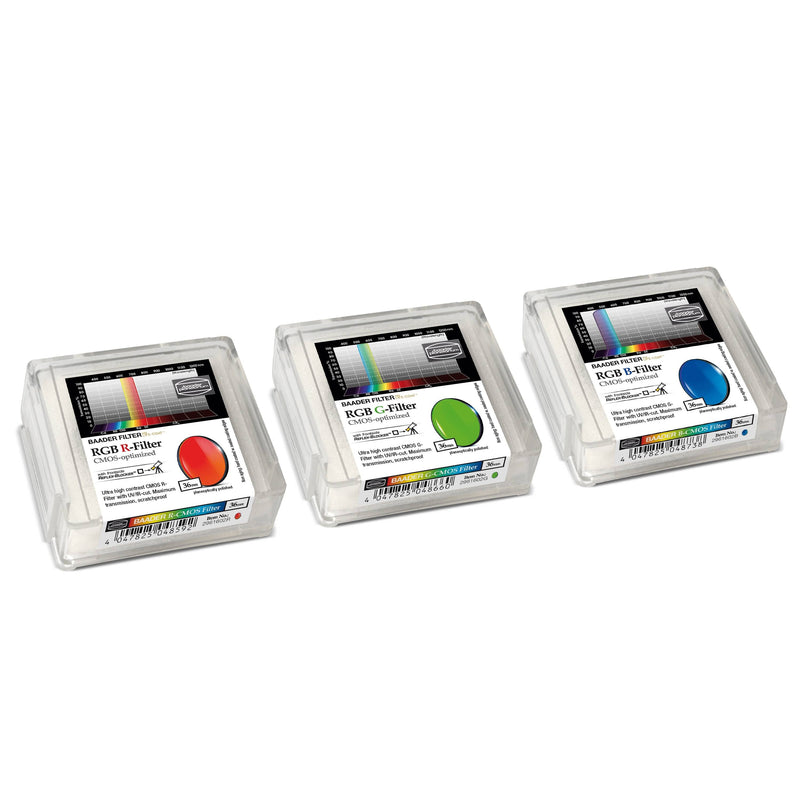 Baader Planetarium RGB Filter Set – CMOS-optimized