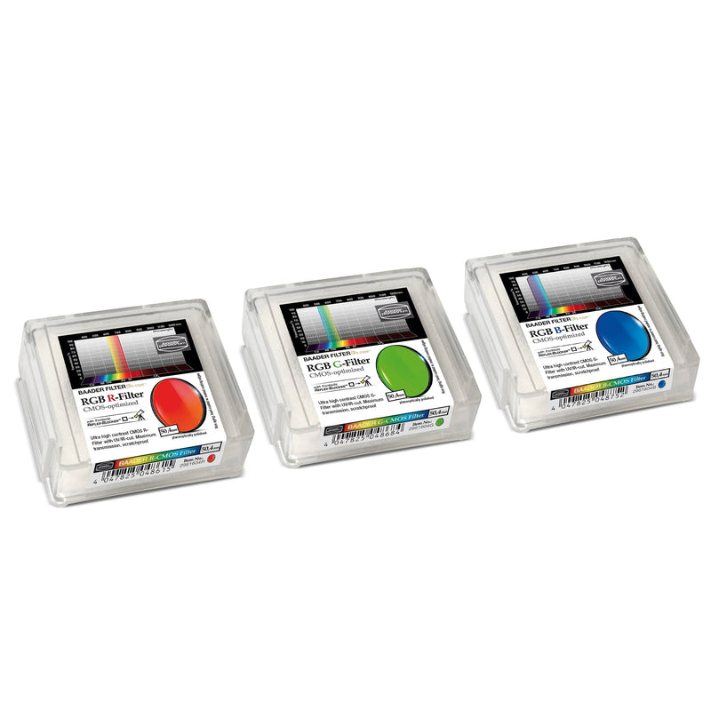 Baader Planetarium RGB Filter Set – CMOS-optimized