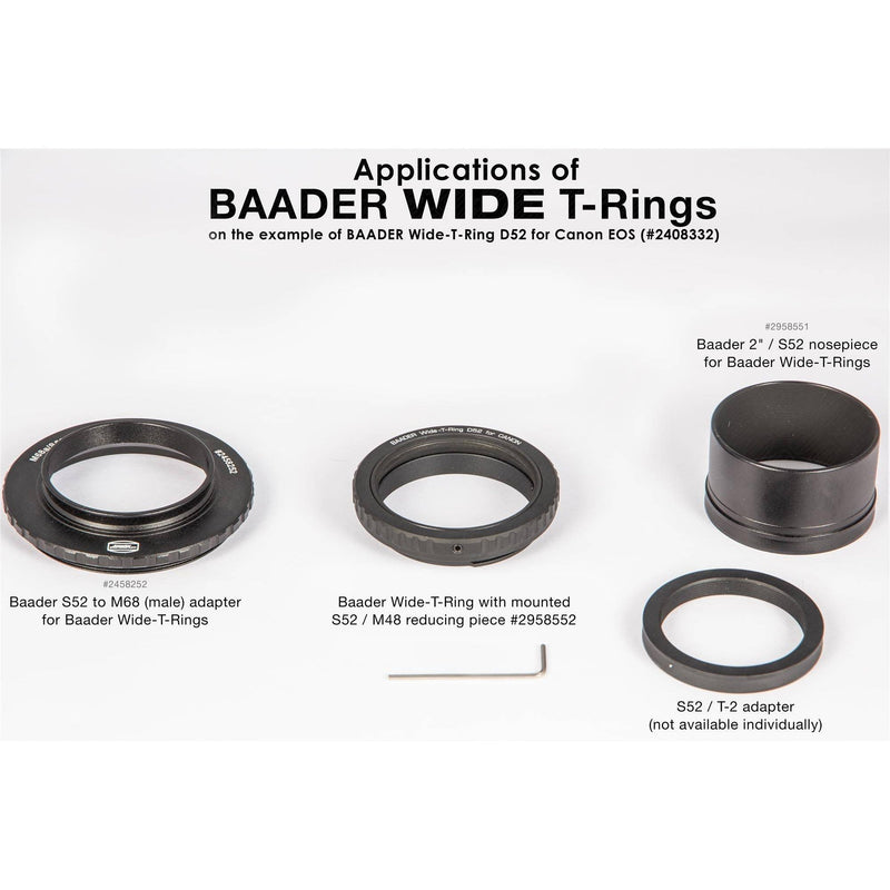 Baader Planetarium Baader Wide-T-Ring for Leica, Sigma, & Panasonic L-Mount