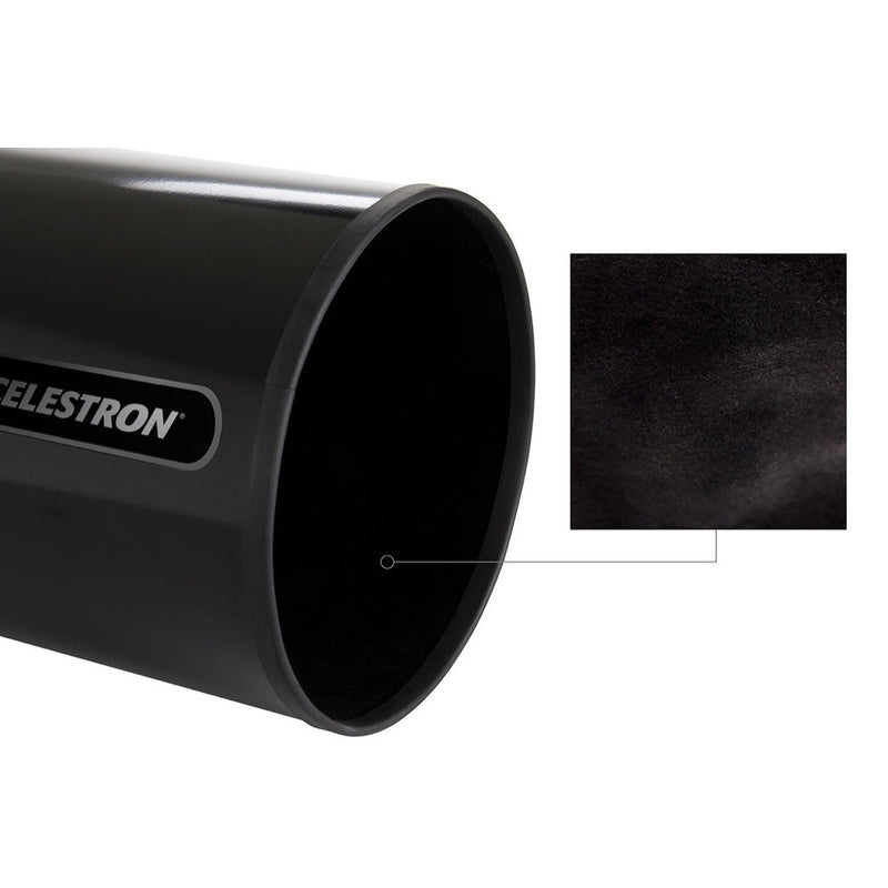 Bouclier anti-rosée Celestron en aluminium avec capuchon de protection - 9,25"