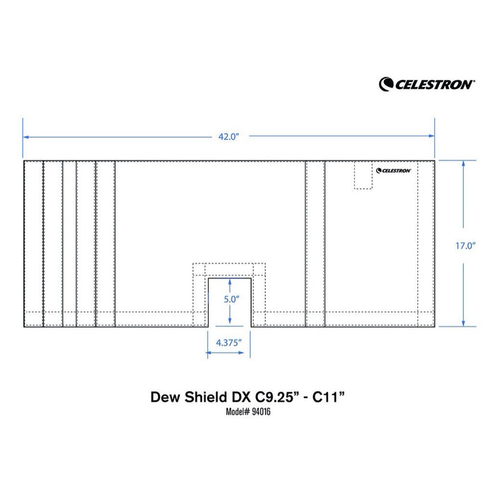 Celestron Dew Shield DX for C9.25 & C11
