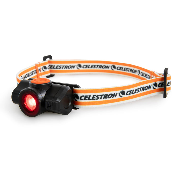 Celestron Lampe frontale vision nocturne rouge