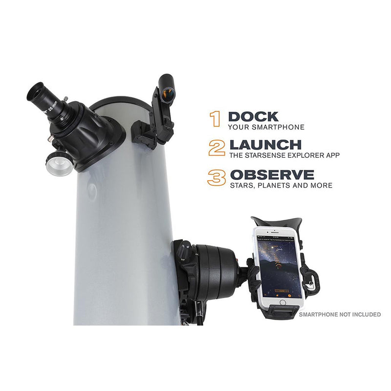 Celestron StarSense Explorer™ DX 130AZ Smartphone App-Enabled Newtonian Reflector Telescope
