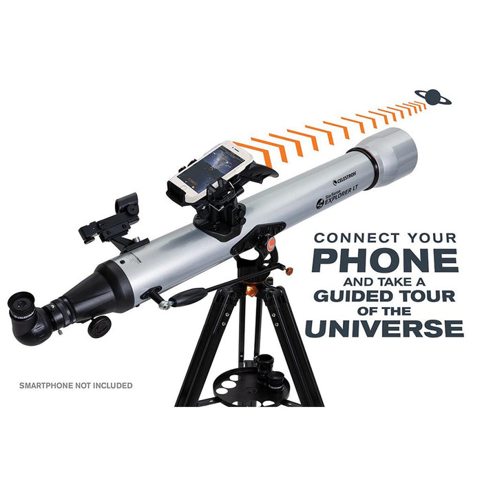 Celestron StarSense Explorer™ LT 80AZ Smartphone App-Enabled Refractor Telescope