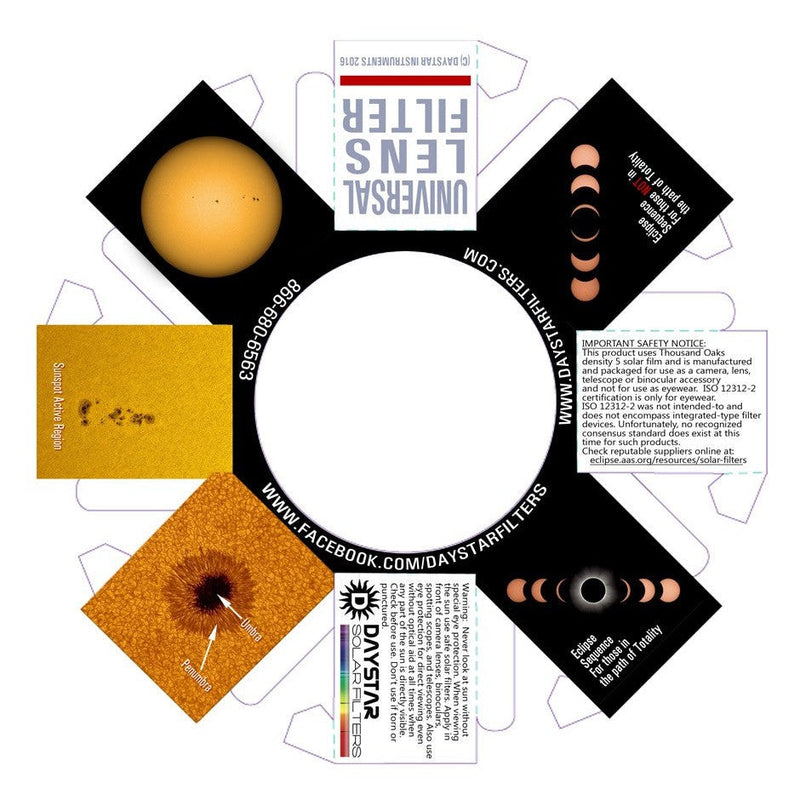 Daystar Universal Lens Filter
