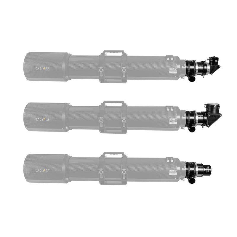 Explore Scientific 3-inch Self-Centering Focuser with Back Cell Adapter for FCD100-127-CF