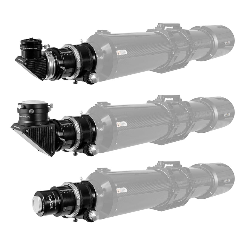 Explore Scientific 3-inch Self-Centering Focuser with Back Cell Adapter for FCD100-127-CF