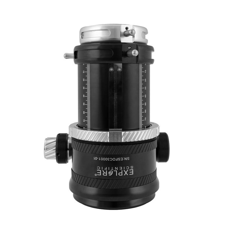 Explore Scientific 3-inch Self-Centering Focuser with Back Cell Adapter for FCD100-127-CF