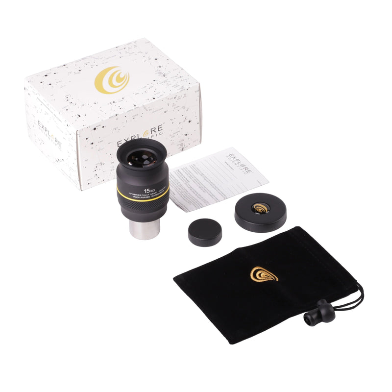Explore Scientific 72° ED Series 15mm Waterproof Eyepiece