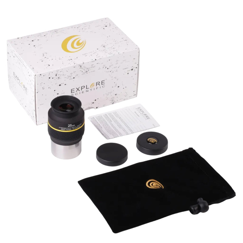 Explore Scientific 72° ED Series 25mm Waterproof Eyepiece
