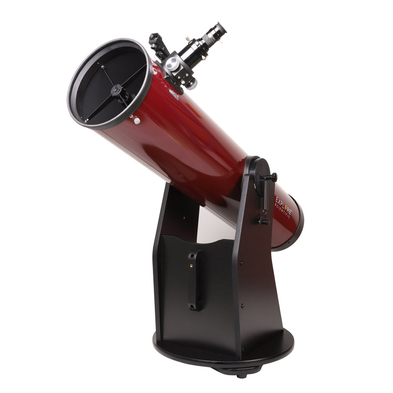 Explore Scientific 8-inch Dobsonian Reflector Telescope (Red)