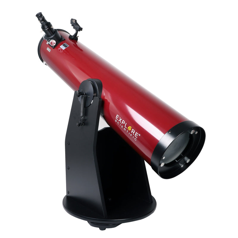 Explore Scientific 8-inch Dobsonian Reflector Telescope (Red)