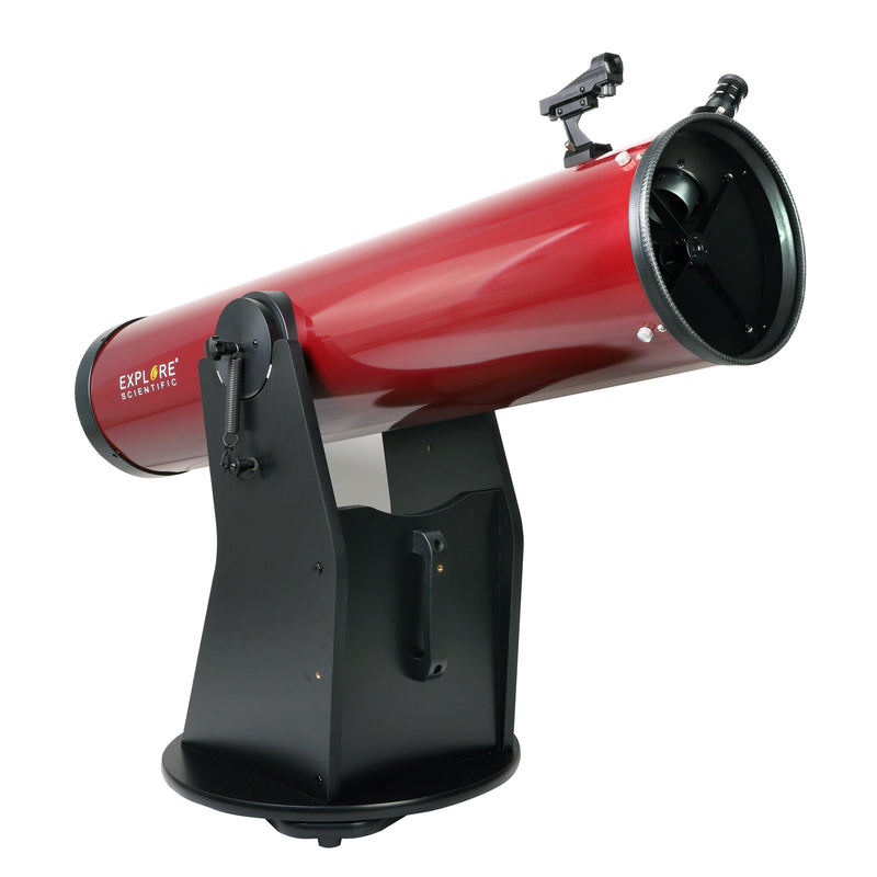 Explore Scientific 8-inch Dobsonian Reflector Telescope (Red)