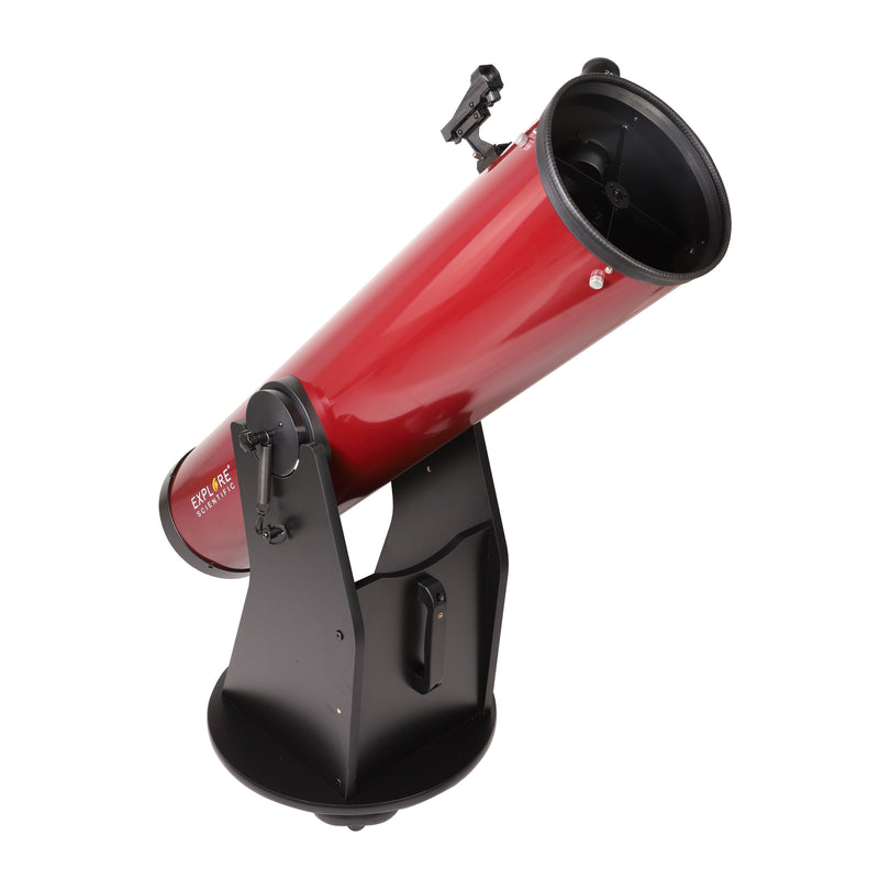 Explore Scientific 8-inch Dobsonian Reflector Telescope (Red)