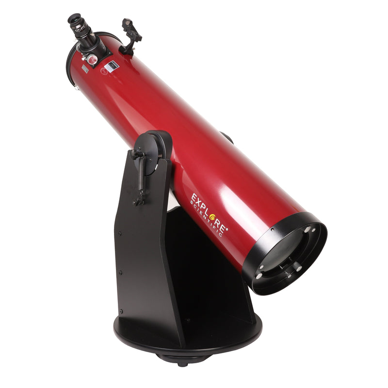 Explore Scientific 8-inch Dobsonian Reflector Telescope (Red)