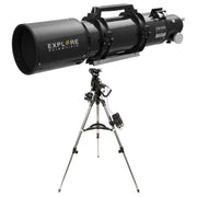 Explore Scientific ED102-FCD100 Series Air-Spaced Triplet Telescope in Carbon Fiber + iEXOS-100-02 PMC-Eight Equatorial Tracker (Bundle)