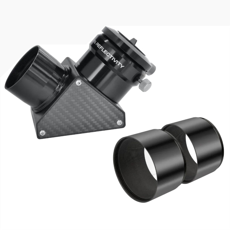 Explore Scientific ED102-FCD100 Series Air-Spaced Triplet Telescope in Carbon Fiber + iEXOS-100-02 PMC-Eight Equatorial Tracker (Bundle)