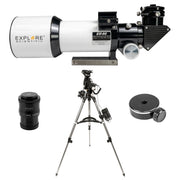 Explore Scientific ED80 Essential Series Air-Spaced Triplet Refractor Telescope (Bundle)