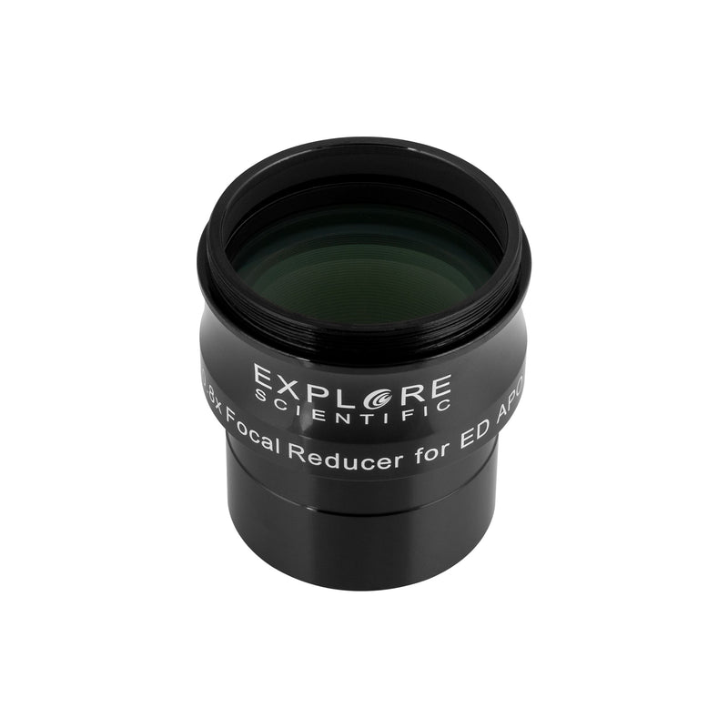 Explore Scientific ED80 Essential Series Air-Spaced Triplet Refractor Telescope with 0.8x Focal Reducer and iEXOS-100-2 PMC-Eight Equatorial Tracker System