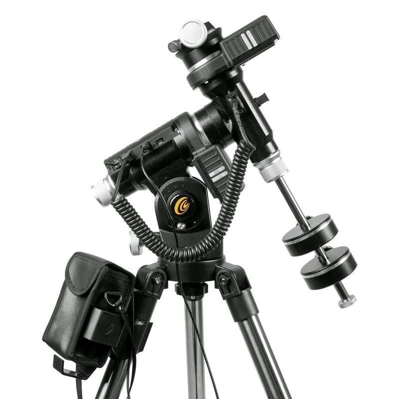Explore Scientific ED80 Essential Series Air-Spaced Triplet Refractor Telescope with 0.8x Focal Reducer and iEXOS-100-2 PMC-Eight Equatorial Tracker System