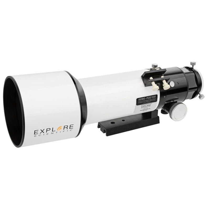 Explore Scientific ED80-FCD100 Series Air-Spaced Triplet Refractor Telescope (Bundle)