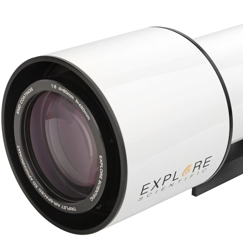 Explore Scientific ED80-FCD100 Triplet Refractor & iEXOS-100-02 Mount Bundle