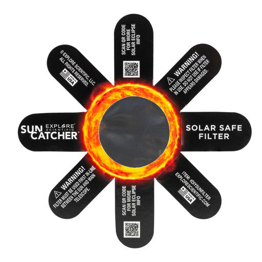 Explore Scientific Solar Filter/Sun Shade for Galileoscope Refractor Telescope STEM Kit