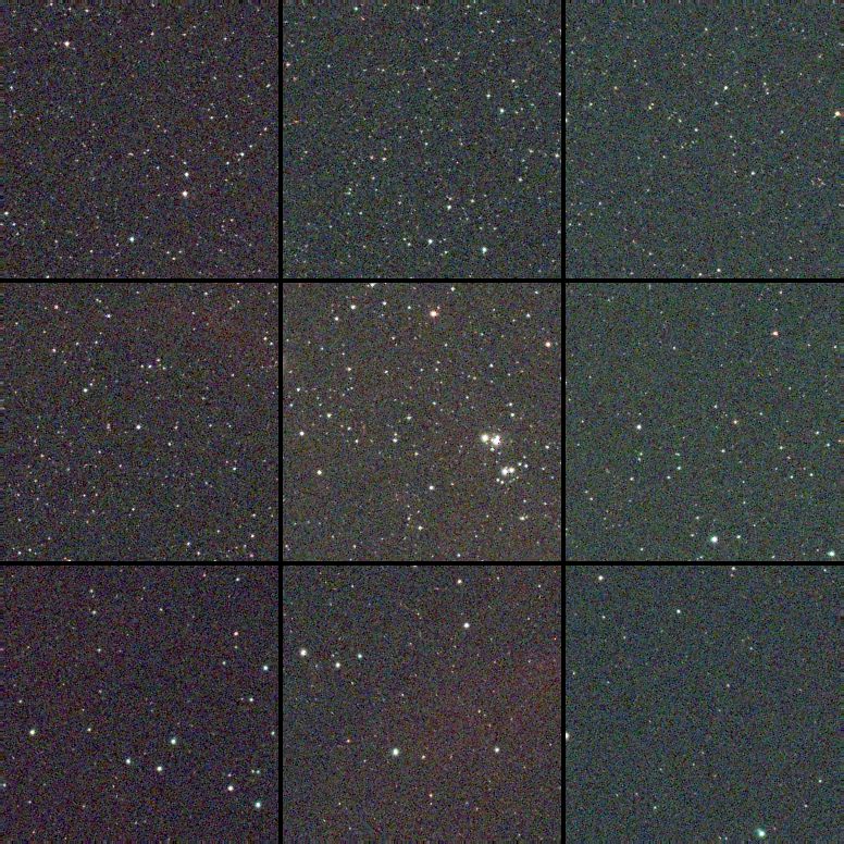 William Optics Mighty Cat 71 field corner mosaic