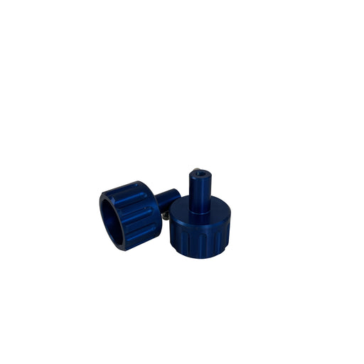 Orion Optics UK KN40x2 CNC machined Mount Knob BLUE set (KN40x2)