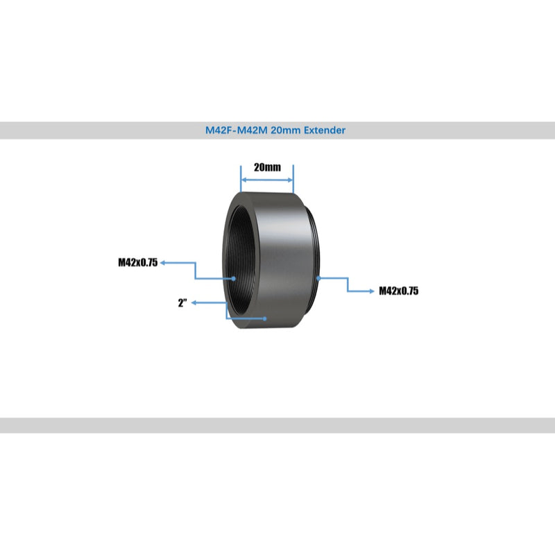Player One M42F-M42M Adapter - 20mm