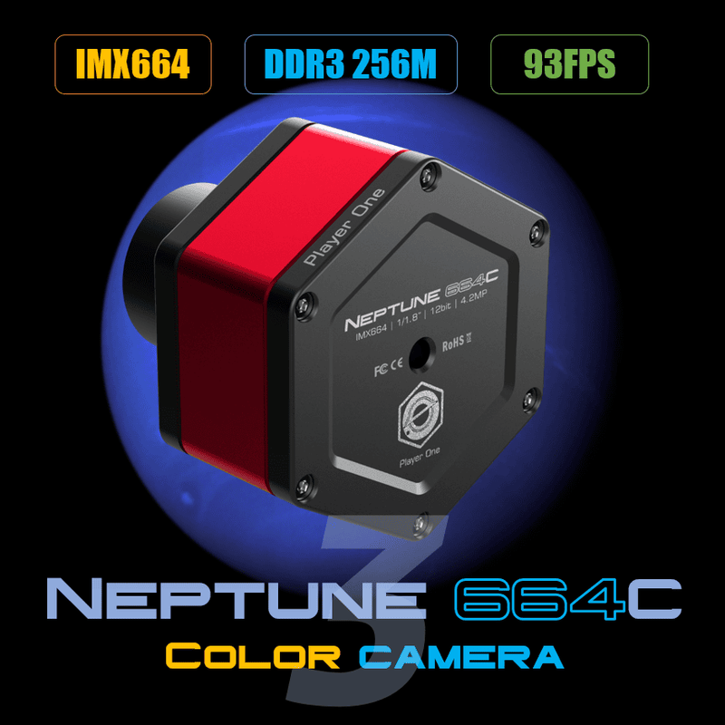 Player One Neptune 664C Color Planetary Camera