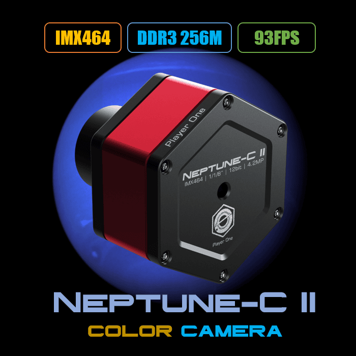 Player One Neptune-C II IMX464 Color Planetary Camera