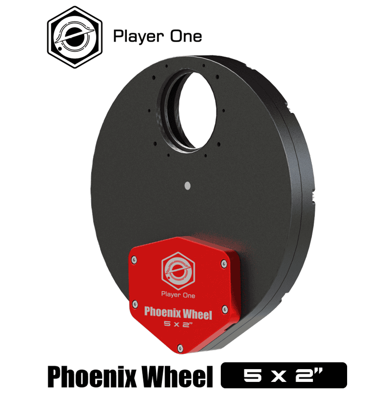 Player One Phoenix Filter Wheel - 5x2"
