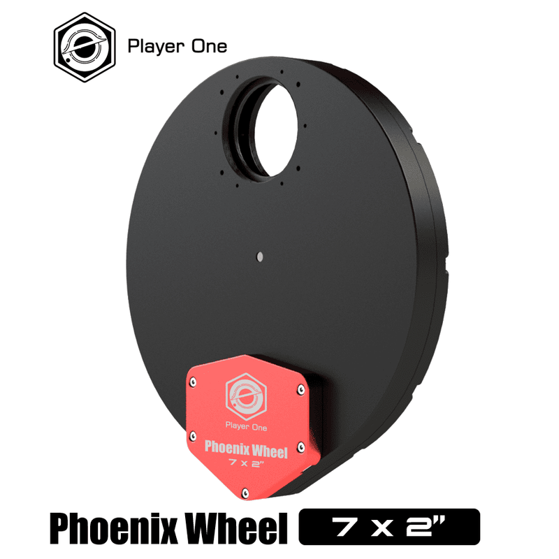 Player One Phoenix Filter Wheel -7x2"