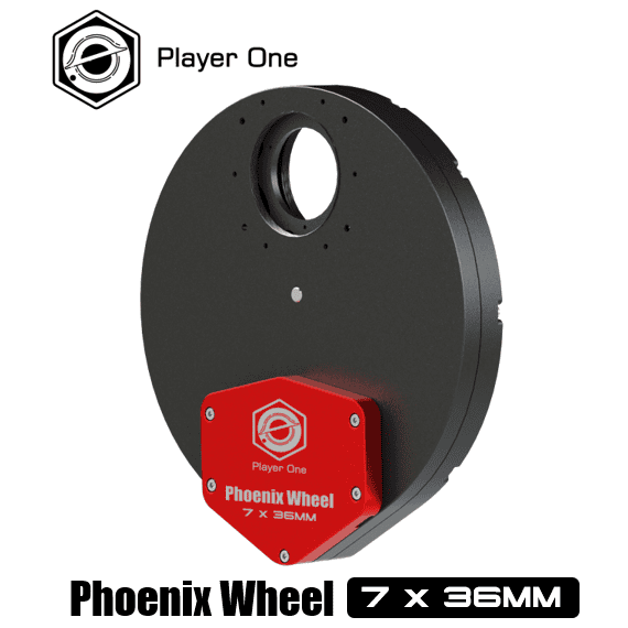 Player One Phoenix Filter Wheel - 7x36mm