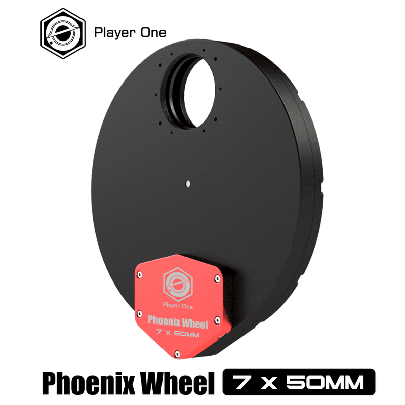 Player One Phoenix Filter Wheel -7x50mm