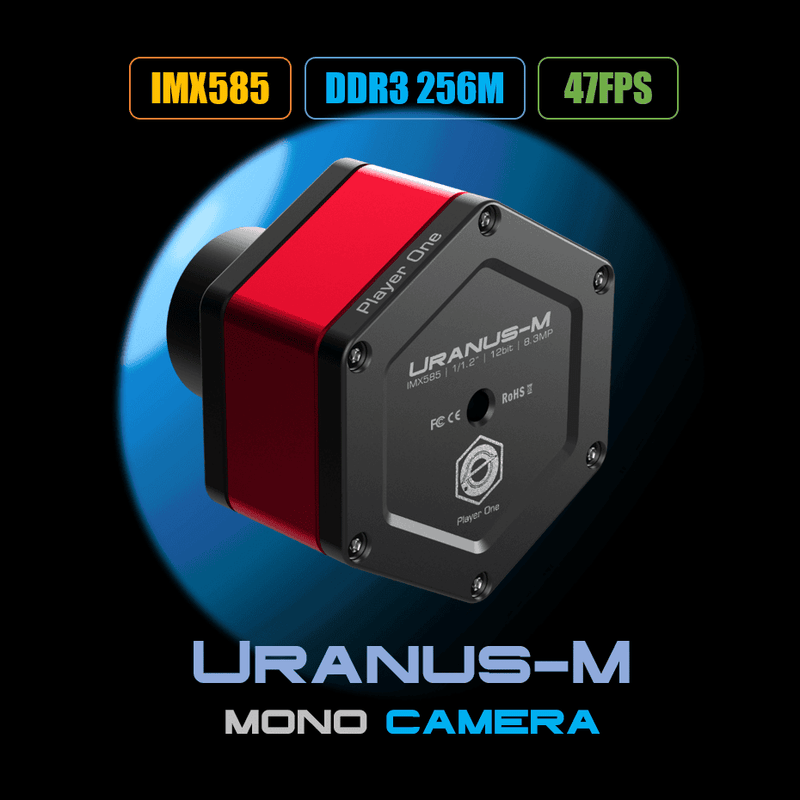 Player One Uranus-M IMX585 Mono Planetary Camera