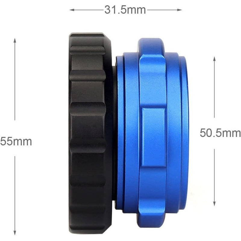 SVBONY Telescope Eyepiece Adapter with Coaxial Lock and PTFE Inner Ring - 1.25"