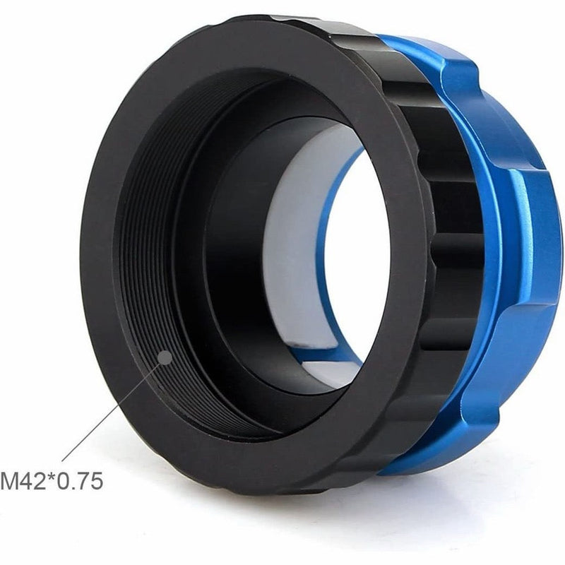 SVBONY Telescope Eyepiece Adapter with Coaxial Lock and PTFE Inner Ring - 1.25"