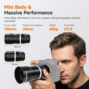 SVBONY SV535 f/2.8 5-Element 7-Group APO Astro Camera Lens