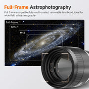 SVBONY SV535 f/2.8 5-Element 7-Group APO Astro Camera Lens