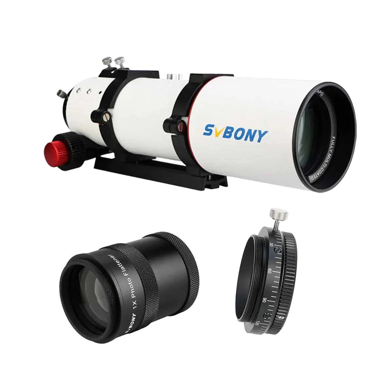 SVBONY SV550 80mm f/6 APO Triplet Refractor Telescope OTA