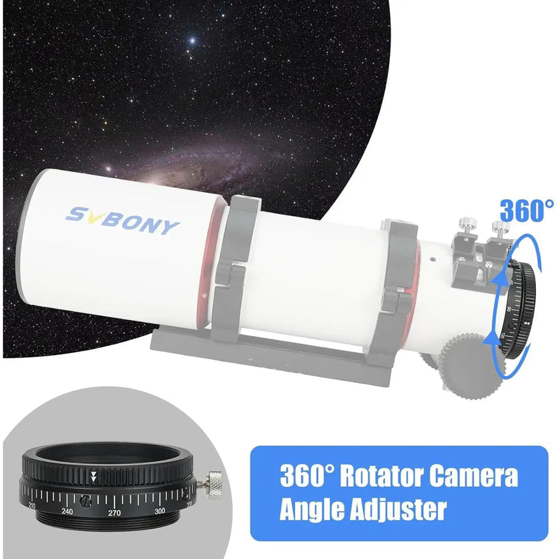 SVBONY SV550 80mm f/6 APO Triplet Refractor Telescope OTA