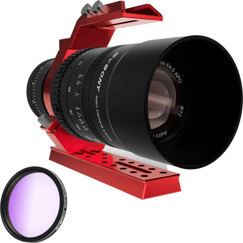 SVBONY SV550 80mm f/6 APO Triplet Refractor Telescope OTA