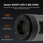 SVBONY SC571CC APS-C Color Cooled Astronomy Camera