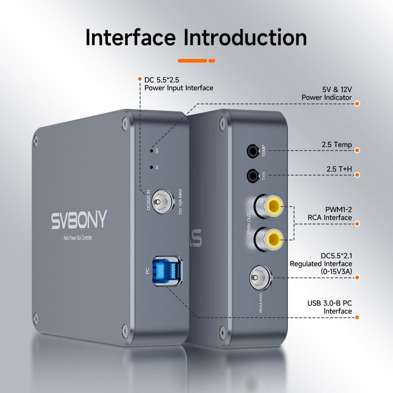 SVBONY SV241 Pro Remote Astro Power Controller