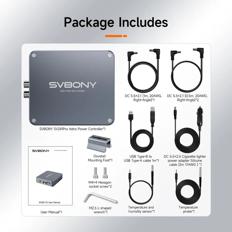SVBONY SV241 Pro Remote Astro Power Controller