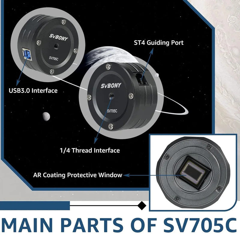 SVBONY SV705C Planetary Camera IMX585 USB3.0