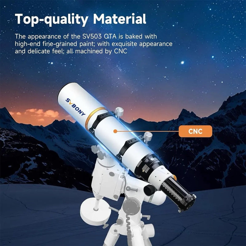 SVBONY SV503 102mm f/7 ED Doublet Refractor Telescope OTA