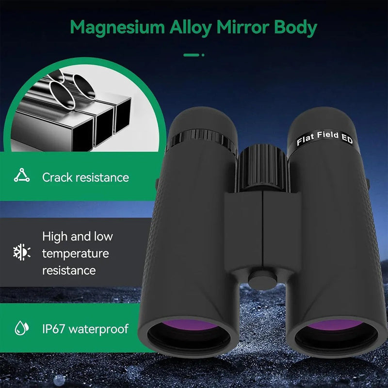 SVBONY SA205 8x42 ED Flat-Field Binoculars